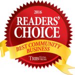 reader's choice award banner